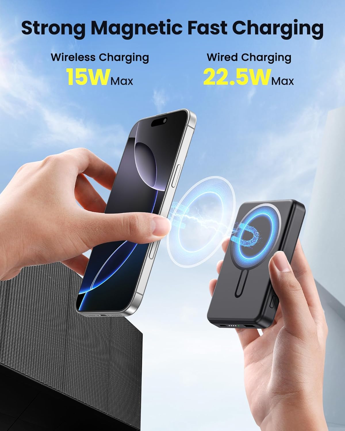 Magnetic PowerBank 12000mAh™
